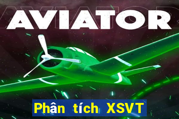 Phân tích XSVT Thứ 2