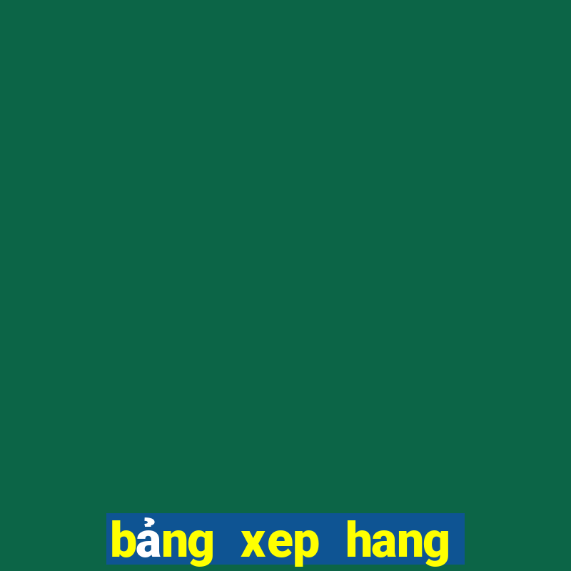 bảng xep hang bong da seagame