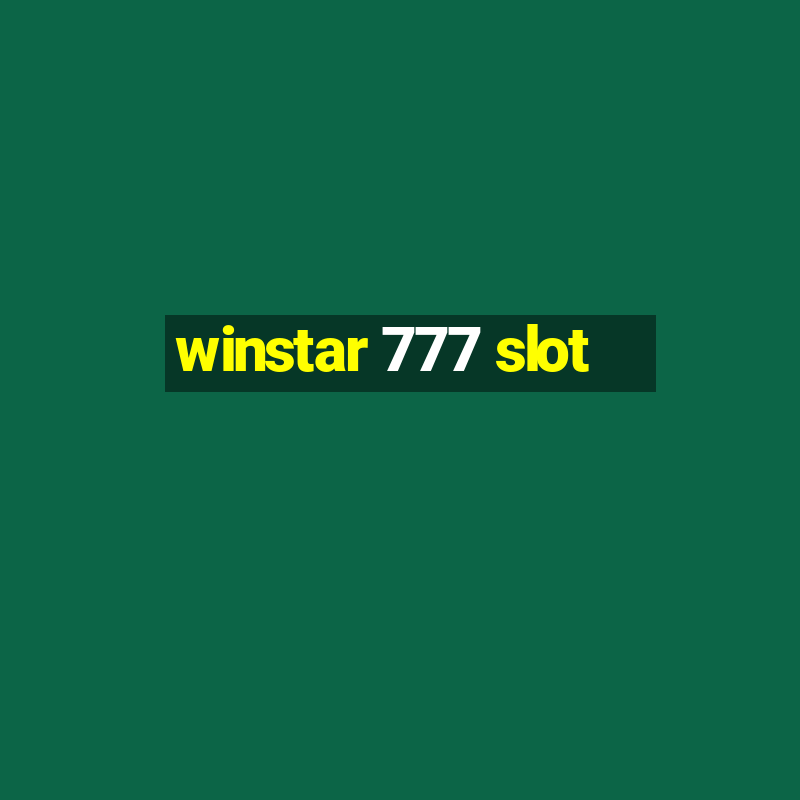 winstar 777 slot