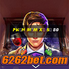 Phần mềm xổ số 80