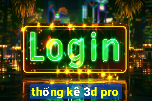 thống kê 3d pro