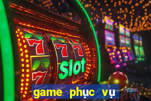 game phục vụ bãi biển