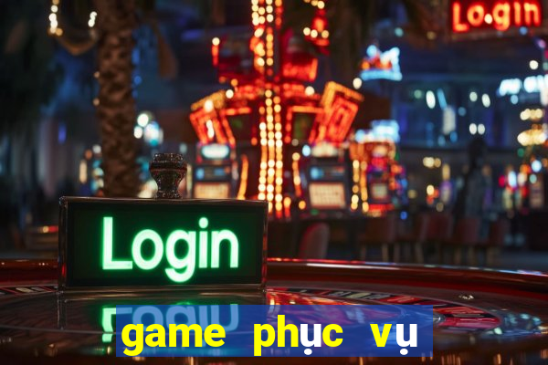 game phục vụ bãi biển