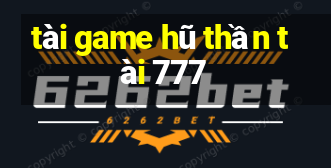 tài game hũ thần tài 777