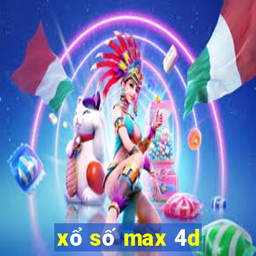 xổ số max 4d