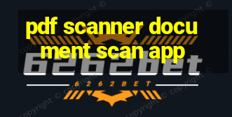 pdf scanner document scan app