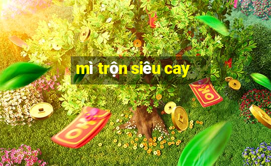 mì trộn siêu cay