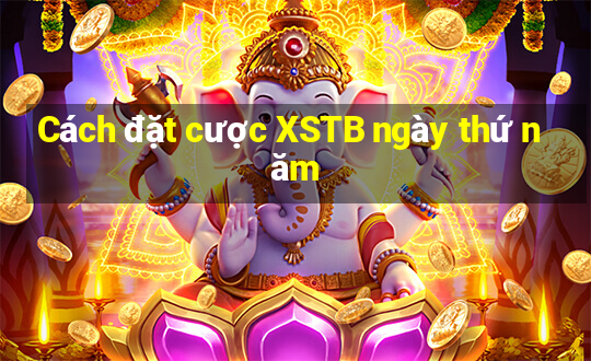 Cách đặt cược XSTB ngày thứ năm