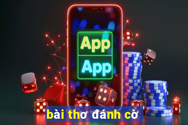 bài thơ đánh cờ