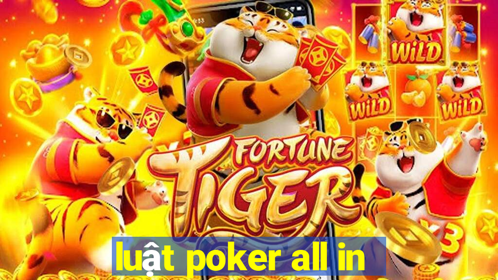 luật poker all in