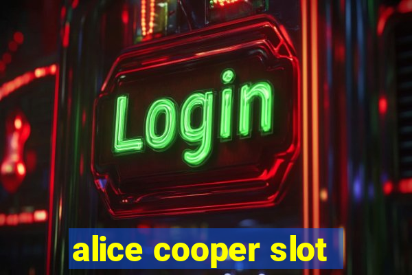 alice cooper slot