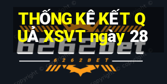 THỐNG KÊ KẾT QUẢ XSVT ngày 28