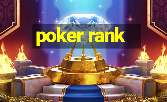 poker rank