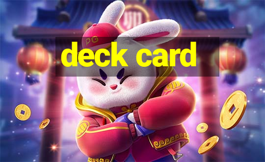 deck card