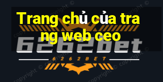 Trang chủ của trang web ceo