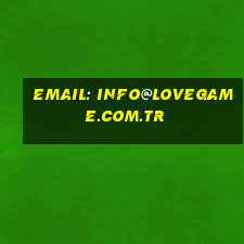 Email: info@lovegame.com.tr