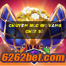 chuyên mục giờ vàng chốt số