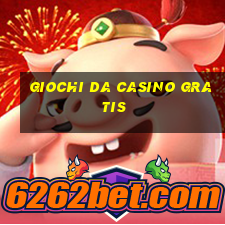 giochi da casino gratis