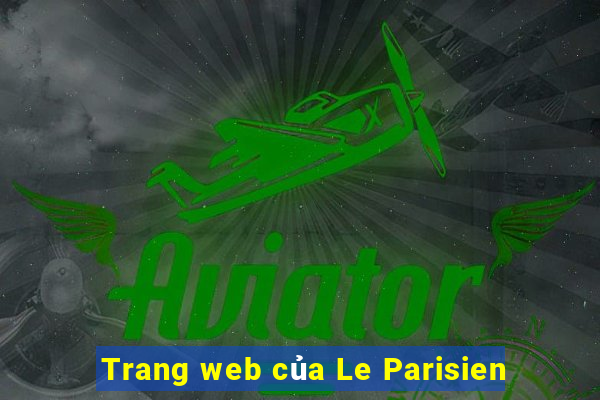 Trang web của Le Parisien