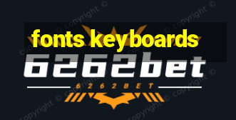 fonts keyboards