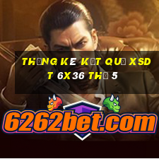 THỐNG KÊ KẾT QUẢ XSDT 6x36 Thứ 5