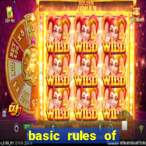 basic rules of casino blackjack