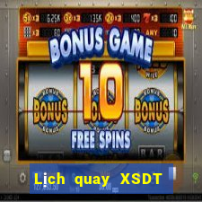 Lịch quay XSDT ngày 11