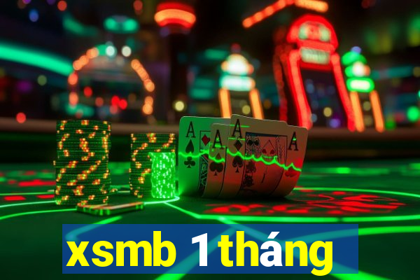 xsmb 1 tháng