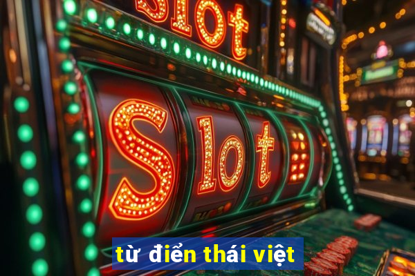 từ điển thái việt