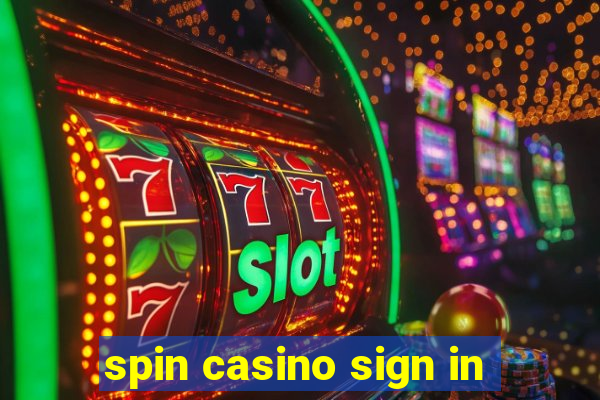 spin casino sign in