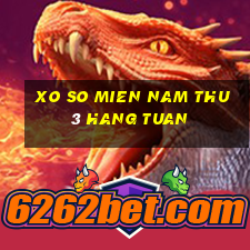 xo so mien nam thu 3 hang tuan