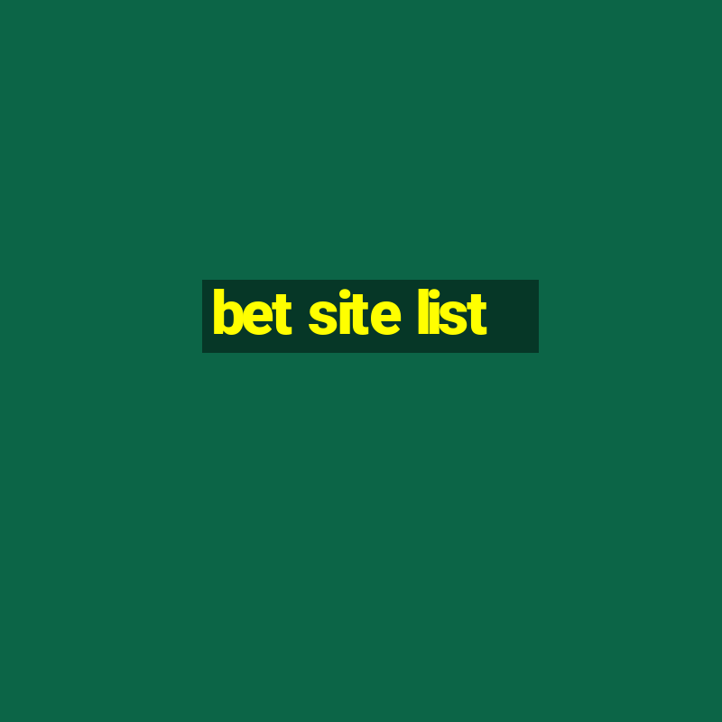 bet site list