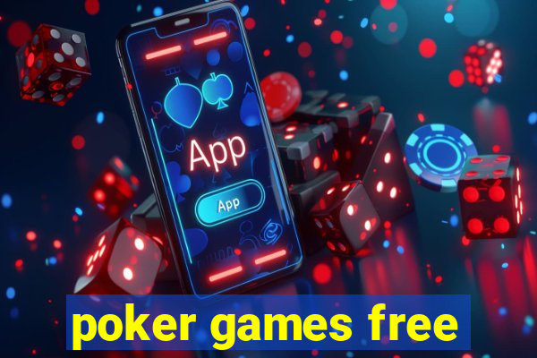 poker games free