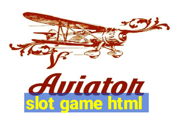 slot game html