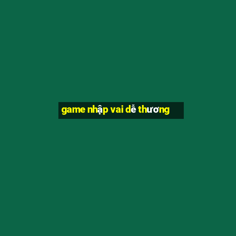 game nhập vai dễ thương