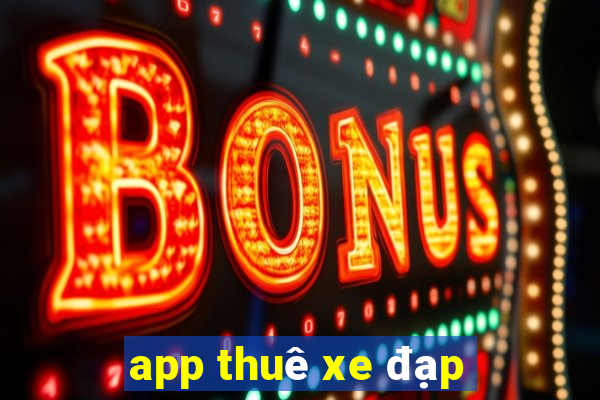 app thuê xe đạp