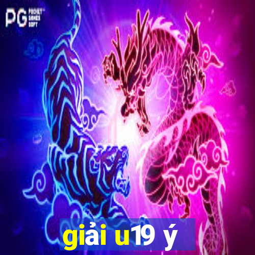 giải u19 ý