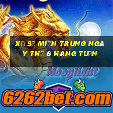 xổ số miền trung ngày thứ 6 hàng tuần