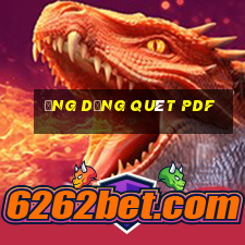 ứng dụng quét pdf