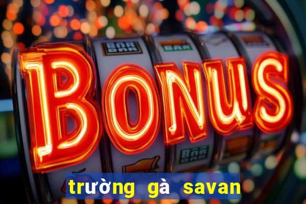 trường gà savan trực tiếp hôm nay