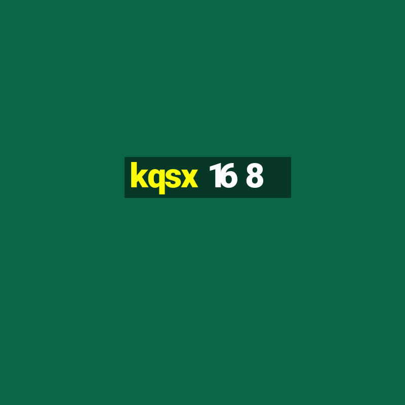 kqsx 16 8