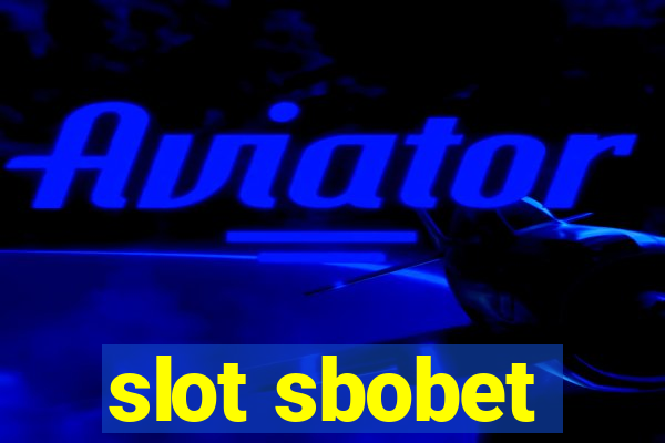 slot sbobet