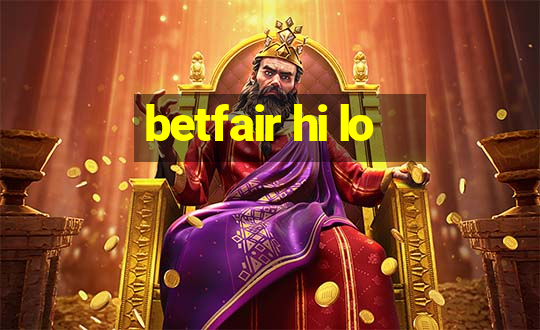 betfair hi lo