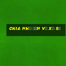 Chia nhỏ đơn vị xổ số