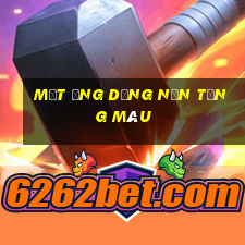 Một ứng dụng nền tảng màu