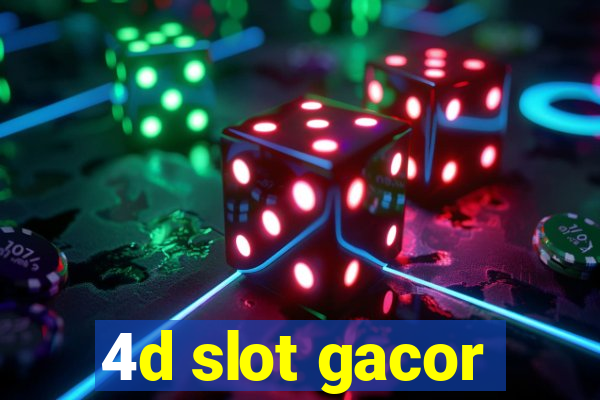 4d slot gacor