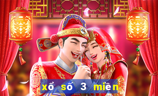 xổ số 3 miền chiều hôm qua