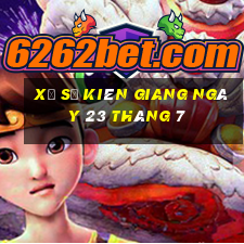 xổ số kiên giang ngày 23 tháng 7