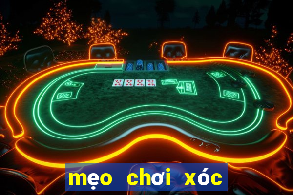 mẹo chơi xóc đĩa trên ku