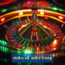 chiều về miền trung